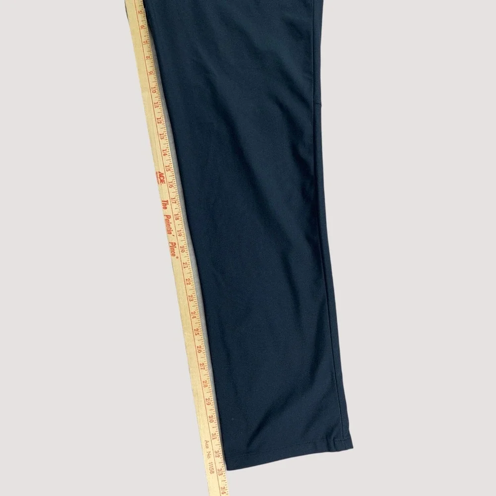 Lululemon ABC Pant Classic Men 36x33 Black Warpstreme Performance 2 -Way Stretch